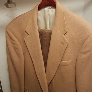 Camel hair blazer RL